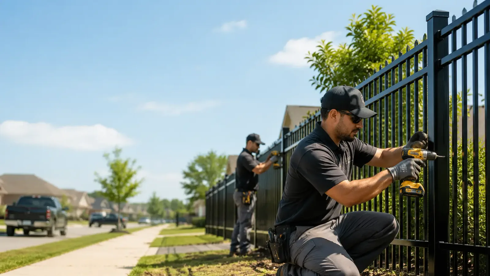 Metal Fence Installation in Laura, IL